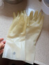 SP SAUCE 日本厨房洗碗手套 家用家务食品级丁腈洗衣服 加长防水耐用性橡胶焗油冬季手套 M码（中号一双） 晒单实拍图