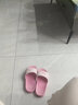回力新款拖鞋男女室内外防滑浴室拖鞋家居静音厚底拖鞋 草绿色 39 实拍图