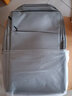 晴熙电脑包双肩包男背包女笔记本手提包通勤大容量学生书包初高中大学 浅灰色+双水杯仓+可挂拉杆箱 实拍图