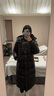 金羽杰明星同款90鸭绒冬季加厚保暖泡芙羽绒服女士长款面包服Y23806208Y 新黑格尔 S 适合120斤以下 实拍图