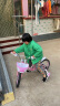 永久（FOREVER）儿童自行车4-8岁男女款宝宝童车小孩公主款脚踏车辅助轮16寸粉色 实拍图