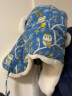 卡蒙（Kenmont）儿童冬季保暖雷锋帽男孩棉帽女甜美可爱卡通护耳帽4601 蓝色 均码53cm 晒单实拍图