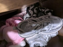 他她（TATA）太空玩家复古厚底老爹鞋女鞋休闲加绒运动鞋春秋新款 灰/米白 37 实拍图