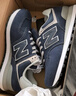 NEW BALANCE NB574官方休闲鞋男鞋女鞋网面鞋夏季复古舒适透气百搭情侣运动鞋 深蓝色 ML574EVN 38 (脚长23.5cm) 实拍图