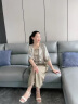 KMZOE中式女装中国风妈妈夏装新款连衣裙套装中老年母亲节夏季冰丝外套 绿色套装 2XL （建议105-120斤）礼盒包装 晒单实拍图