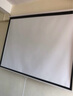 虾皮投影幕布手动幕布手拉式幕布投影家用客厅手动升降无需电动电影4K卧室壁挂自锁窗帘式幕布 白玻纤 【84英寸16:9】手拉自锁回弹幕布 实拍图