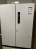 TCL 409升十字对开四开门白色冰箱一级能效变频离子杀菌除味风冷无霜33分贝家用电冰箱R409V3-U象牙白 实拍图