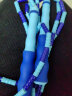 惠寻京东自有品牌奇旅系列竹节跳绳儿童学生考试体育运动健身训练蓝色 实拍图
