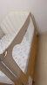 M-CASTLE婴儿床围栏宝宝床上防摔护栏儿童床边防掉床挡板防夹伤无缝防窒息 奶咖 单面装 2.0米 实拍图