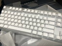 腹灵mk870pro黑莓侧刻机械键盘蓝牙有线无线客制化电脑游戏静音办公 【三模】白色面Pro+纯白侧刻 灰木轴V4【百搭万金油】 87键 实拍图