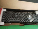 美尚E族蒸汽青轴朋克机械键盘鼠标套装台式电脑办公笔记本USB有线发光游戏外设绝地求生吃鸡电竞专用外设 【键鼠套装】升级版-黑色 电镀朋克带手托+Q5鼠标 实拍图