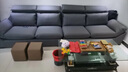 法莎蒂 沙发科技布现代客厅大小户型创意贵妃转角组合乳胶沙发 3.3米双+双 70%选择乳胶海绵坐垫(猫抓皮) 实拍图