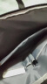 袋鼠（KANGAROO）公文包带水杯位定制logo男款文件袋文件包手提袋商务a4帆布新款 黑色肩带大款023 -可放16寸电脑 中包 15.6英寸 晒单实拍图