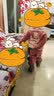 婴儿毛毛衣家居服男童女童睡衣秋季冬装新款卡通小童幼儿宝宝套装 粉红色 90cm 实拍图