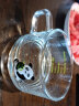 Glasslock韩国大容量儿童钢化玻璃牛奶早餐杯耐热水杯刻度量杯 450ml 容量熊猫水杯(无盖 晒单实拍图