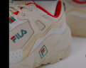 FILA 斐乐官方老爹鞋男女情侣鞋减震跑步鞋运动鞋掠夺者 2 【女款】米色/雨雾灰-AN 40 实拍图