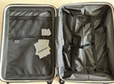 新秀丽（Samsonite）行李箱25英寸拉杆箱欧洲条纹大容旅行箱包托运密码箱沙色KF1 实拍图