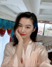 达芬奇密码仿真丝睡衣女士吊带睡裙仿丝绸冰丝睡袍两件套送女友生日礼物实用 912#柔粉 均码 实拍图