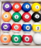 英辉INVUI 台球桌球黑8花式台球子美式球十六彩大号桌球树脂球57.2mm 实拍图