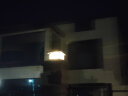林爵（LINJUE）太阳能庭院柱头灯别墅农村大门口室外围墙围栏户外防水景观LED灯 太阳能黑色50CM适用70-90CM柱子 晒单实拍图