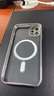 HotFire 适用苹果11手机壳 iPhone11保护套 防摔镜头全包男女款电镀磁吸透明壳-暗夜紫 实拍图