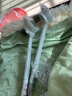 森长柄马桶刷无死角免打孔挂壁式卫生间洗厕所刷子家用马桶清洁套装 双面马桶刷2支装【基础款】 实拍图