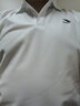 361°短袖t恤男POLO衫男士翻领体恤夏季半袖冰丝速干运动服跑步健身衣 本白 L (175/96A) 实拍图