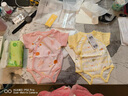 巴拉巴拉新生儿衣服宝宝睡衣爬服哈衣包屁衣夏装全棉薄款舒适萌 粉紫A70708 66cm 实拍图