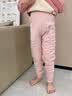 英氏（YEEHOO）【羊毛三层加厚】夹棉校服神器冬季男女童儿童保暖裤子中大童棉裤 实拍图