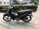 YAMAHA雅马哈弯梁车凌骏115全新整车电喷禧发C8爱发8yamaha泰本田摩托车 凌骏115/前鼓后鼓/梦幻黑 实拍图