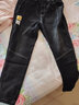 濮仕豪【两件装】春秋季牛仔裤男 宽松弹力港风潮流休闲哈伦小脚束脚裤 YD-901黑色+蓝色 L【(30-31码)体重105-120斤】 实拍图
