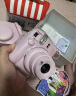 富士（FUJIFILM）instax mini12自带美颜拍立得相机套餐含相纸迷你7/9/11/25/90胶片相机升级版 浅樱粉 套餐二【标配+10张相纸+礼包含水晶壳肩带】 晒单实拍图