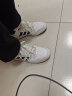 阿迪达斯 （adidas）NEO男鞋夏季新款HOOPS 2.0 MID透气减震防滑板鞋运动休闲鞋 FY8617 白黑色 40.5 晒单实拍图