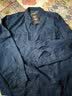 依舵 夏季薄款长袖牛仔电焊服工作服男焊工工厂车间电工耐磨透气劳保 薄款（经典纽扣款）套装 M 165 (适合100-120斤) 实拍图
