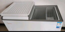 美的（Midea）271升 双温展示柜商用家用囤货冰柜 大容量冷藏冷冻冷柜 可移动双门玻璃卧式保鲜冰箱BCD-271VMQ  晒单实拍图