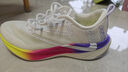 匹克二次呼吸跑步鞋男女全能竞训鞋马拉松缓震回弹训练鞋体测运动鞋男 【男】大白/紫色-内啡肽 43 实拍图