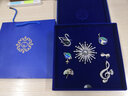 古耐胸针高档女轻奢胸花礼盒品牌别针丝巾扣环生日礼物女生高级感实用 T188华丽胸针7件套礼盒 实拍图
