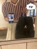 KANGOL双肩包女2024新款大学生设计感旅游轻便大容量运动旅行背包抽绳 黑色 大包 实拍图