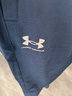安德玛（Under Armour）官方 裤子男 25夏新款透气快干户外梭织跑步运动裤休闲裤修身男裤 1382876-001主推款/晒图退10 偏薄 L 175【建议体重：130-150斤】 实拍图