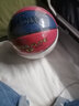 斯伯丁SPALDING红白蓝炫彩花球室内室外通用PU篮球76-928Y送男友送女友 实拍图