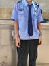 似晨缤纷夏季保安服衬衫保安制服男物业安保酒店门卫形象保安工作服定制 实拍图