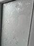意尔嫚 印花磨砂玻璃贴纸 静电免胶透光不透明窗户贴纸贴膜 浴室防水玻璃贴膜办公室自粘贴纸 芙蓉花90*200cm 实拍图