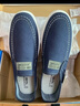 回力一脚蹬男鞋老北京布鞋子男士秋冬季帆布鞋男运动休闲懒人工作板鞋 全黑 【加绒保暖】 43 实拍图