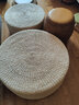 昊烨日式四季草藤编加厚蒲团飘窗榻榻米透气禅修打坐冥想地上坐垫屁股 蒲团原色（高30CM） 直径80cm【打坐专用加大款】 实拍图