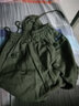 工装裤男日系潮流休闲宽松束脚干活穿的裤子男耐磨工人工作服秋冬季大码长裤劳保九分裤 1535绿工装裤 L 实拍图