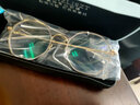 FRANZLISZT 近视眼镜框男女复古眼睛商务眼防蓝光防辐护目镜记忆金属 金色 防蓝1.56非球面0-400度丨留言 实拍图