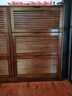 赫兰菲（Helanfei）实木鞋柜北美黑胡桃木简约入户玄关百叶窗门收纳储物翻斗多层柜 六门160*25*120cm 实拍图
