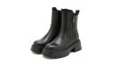 思加图冬季新款雪地靴短靴保暖厚底时尚女皮靴M2118DD2 黑色（毛里） 38 晒单实拍图