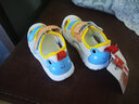 卡特兔儿童凉鞋夏季户外驱蚊童鞋儿童学步鞋男女宝宝网面婴童软底凉鞋子 白蓝 26 内长16.0cm 脚长15.0-15.5 实拍图