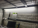 飞利浦LED日光灯宿舍电脑桌灯带开关插电学习大学生led台灯学习书桌寝室 1.2米灯架加开关线 日光色6500K 实拍图
